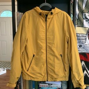 Yellow Windbreaker